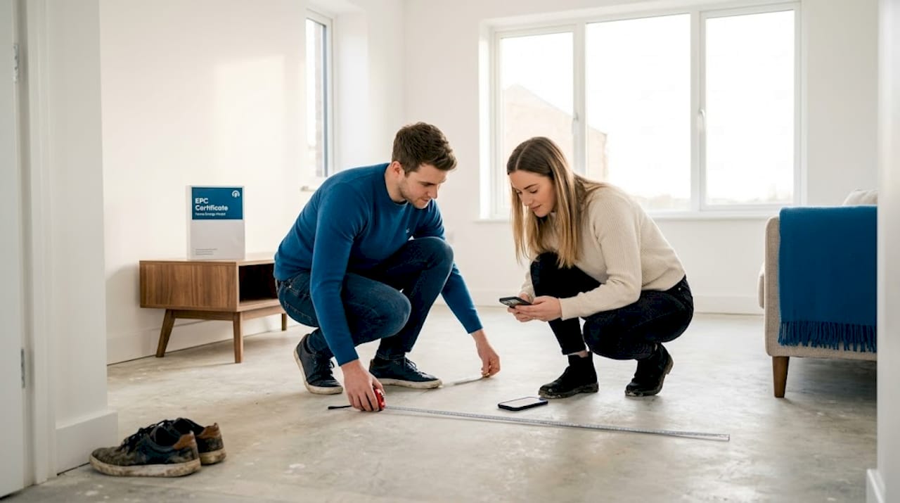 Couple measuring for energy cost estimation in flat