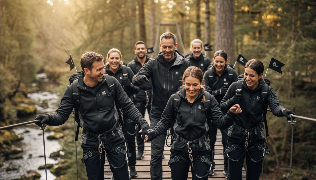 team adventure activity