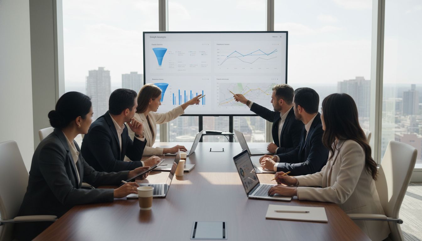 digital analytics teamwork office