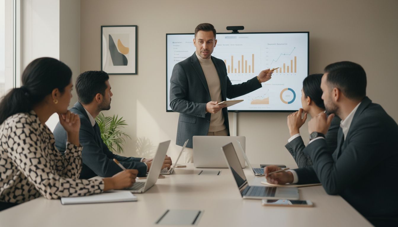 Επιχειρηματίες σύσκεψη SEO