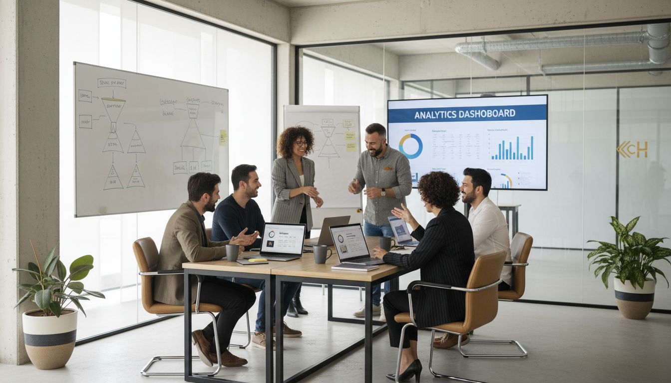 inbound marketing team workspace