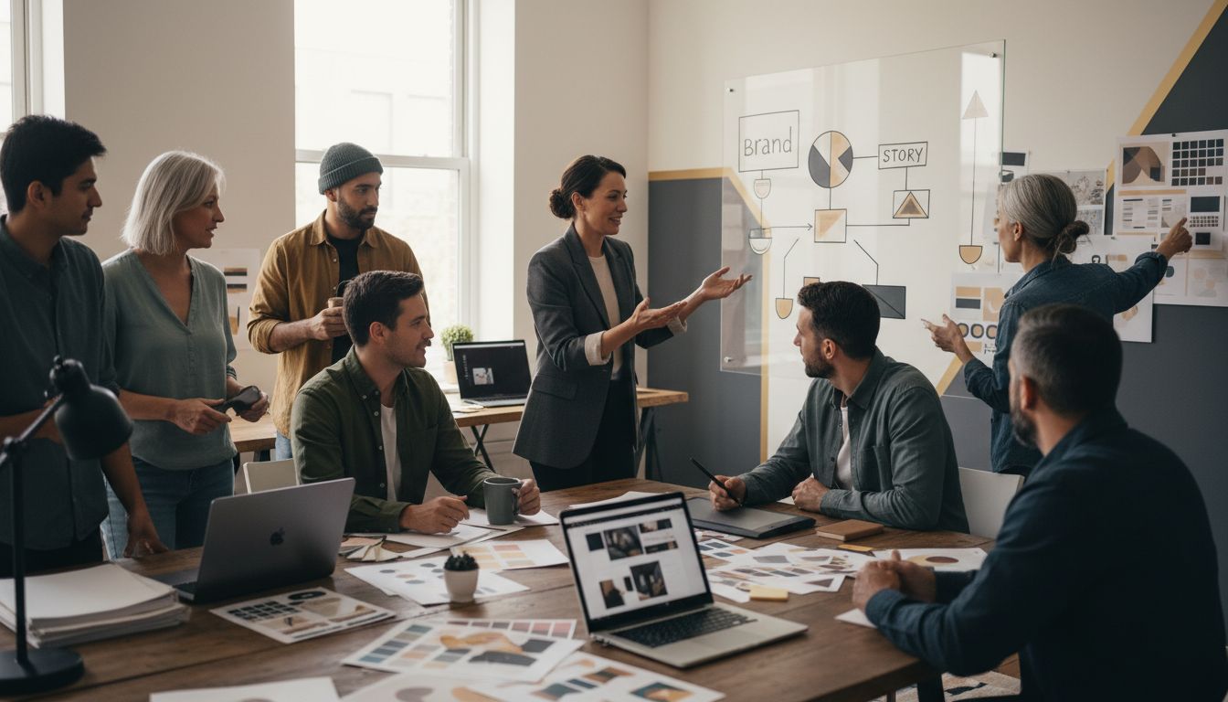 brand storytelling workspace