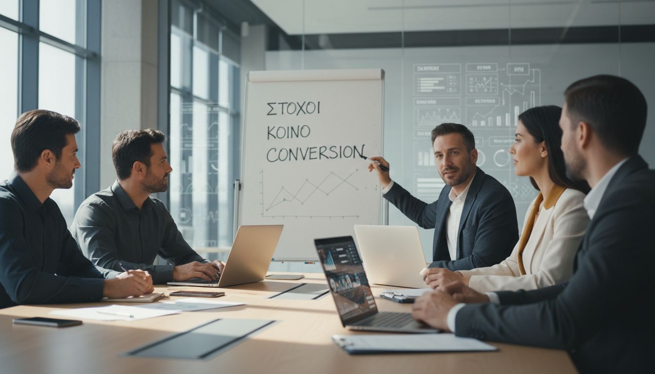 επιχειρηματική συνάντηση στρατηγικής