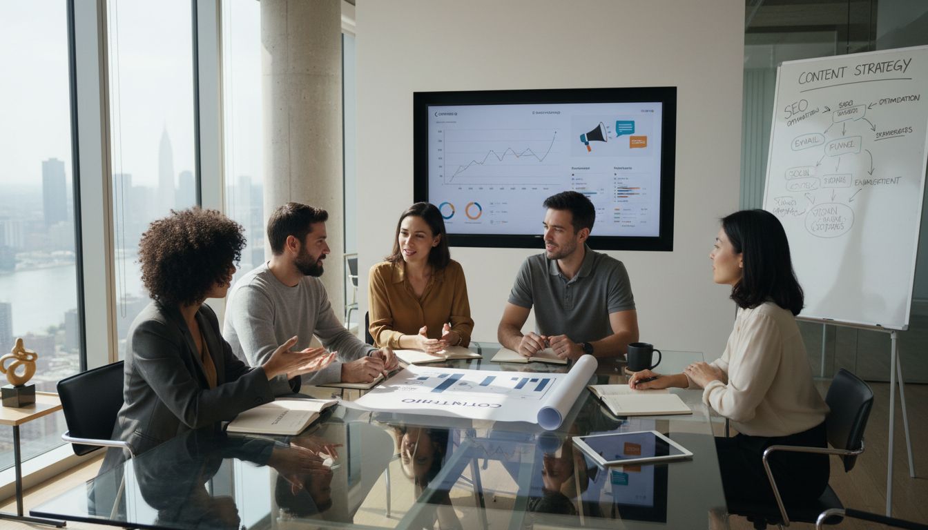 content marketing teamwork