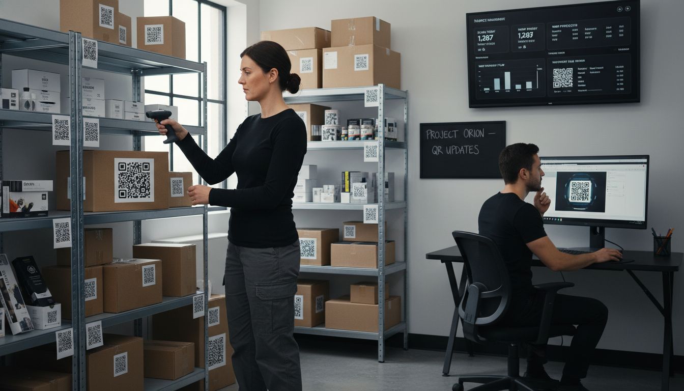 dynamic static qr business