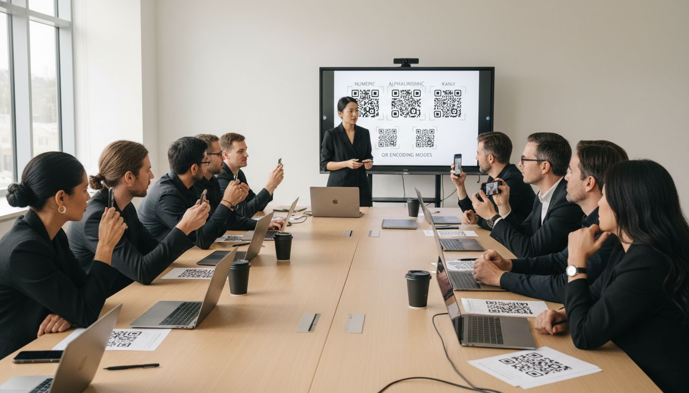 educational QR code session