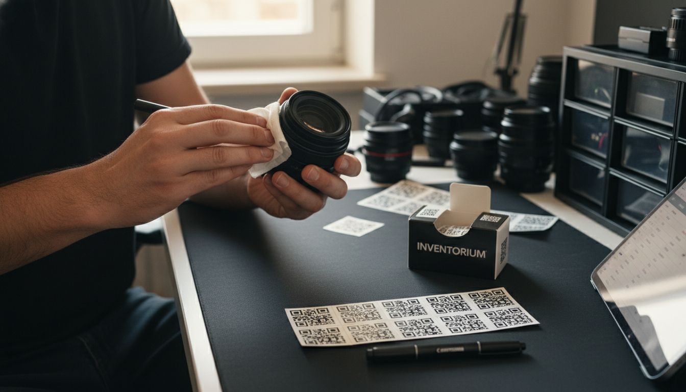 qr code labeling preparation