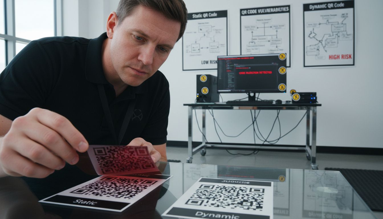 QR code vulnerabilities