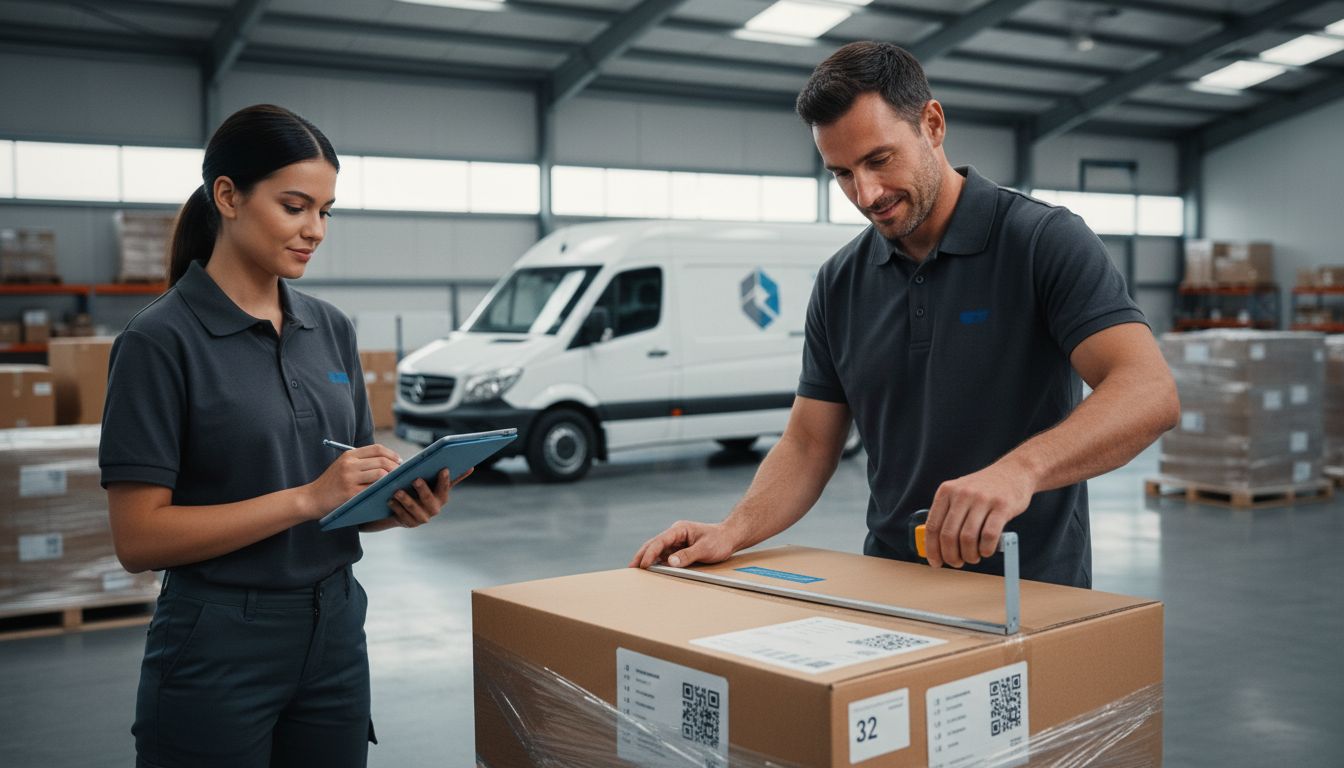 przygotowanie ładunku transport