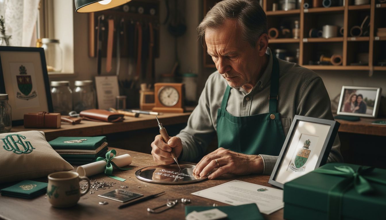 artisan engraving anniversary gifts