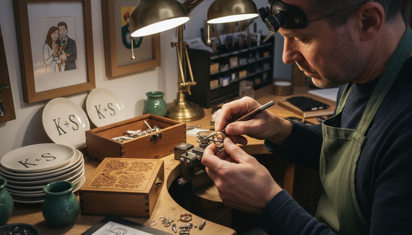 gift engraving process