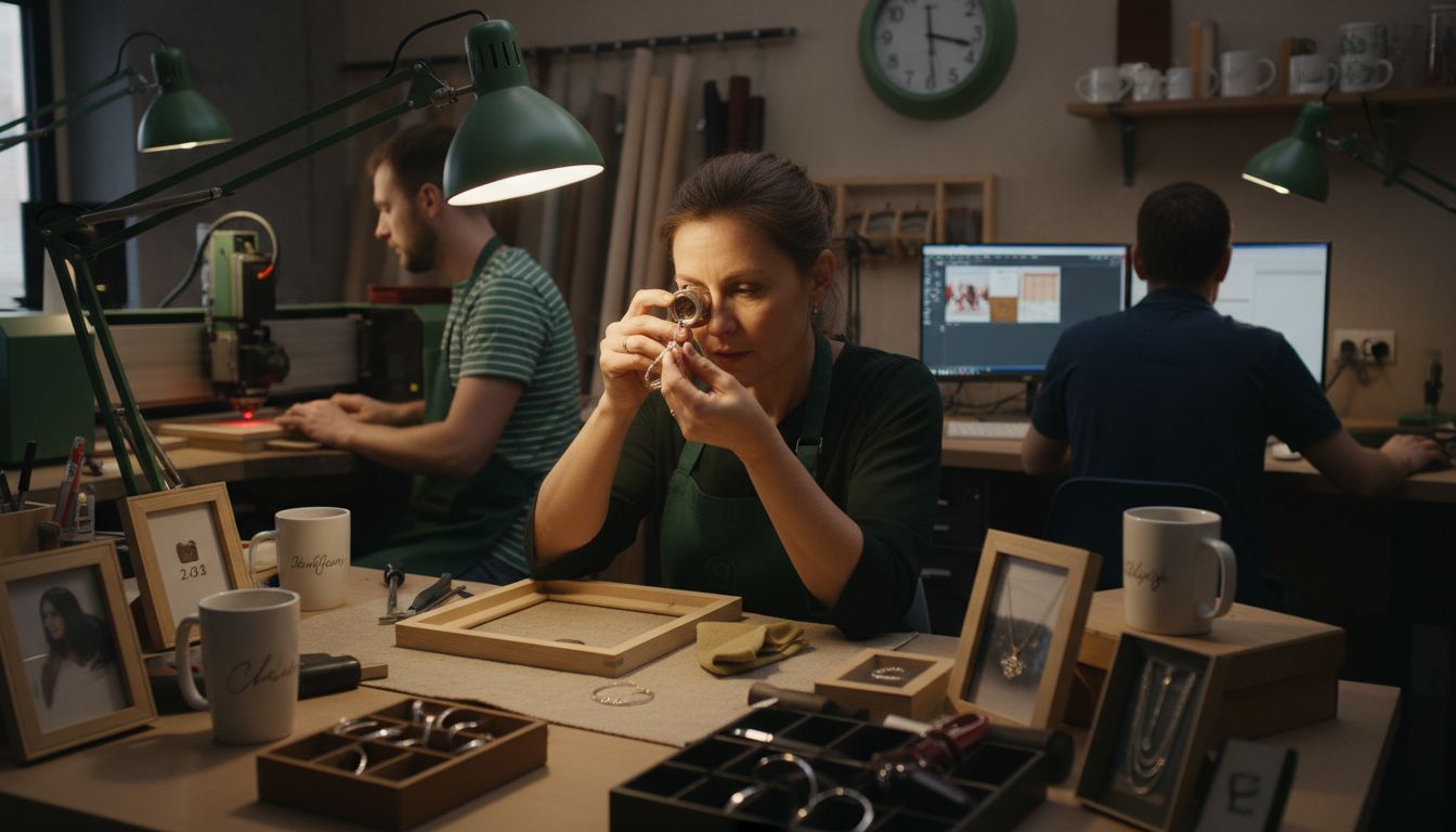 personalisation workshop scene