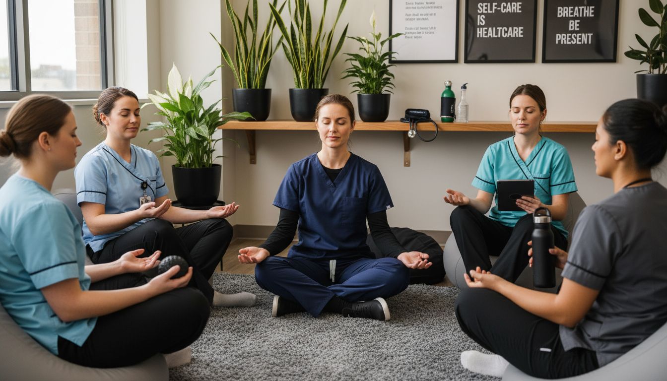 healthcare mindfulness session