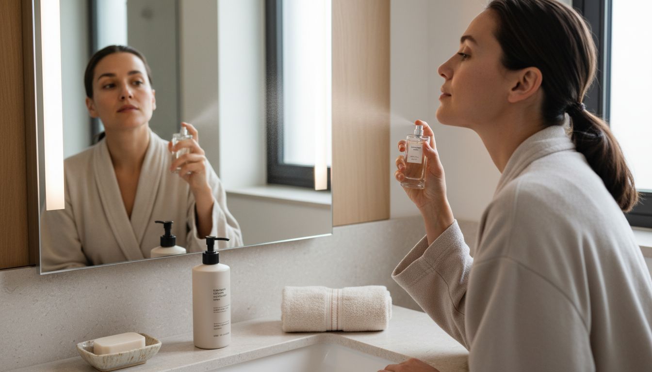 parfum aanbrengen thuis