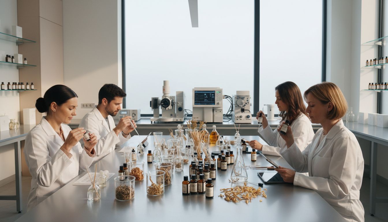 vegan parfum productie