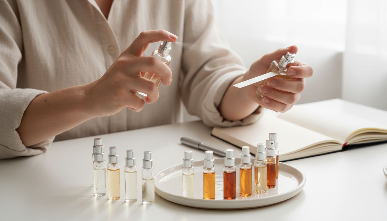 parfum testen stappen