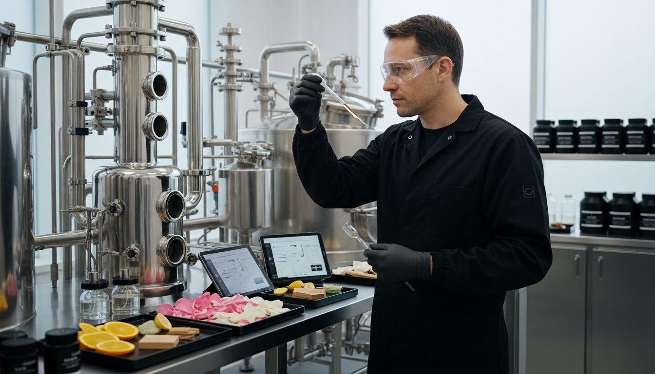 Parfümfabrik Produktion