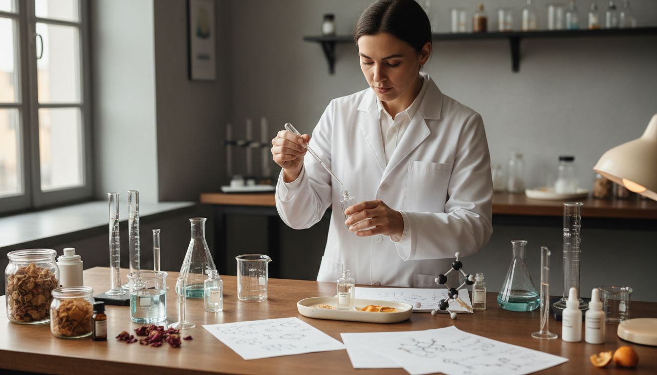 parfum laboratorium proces