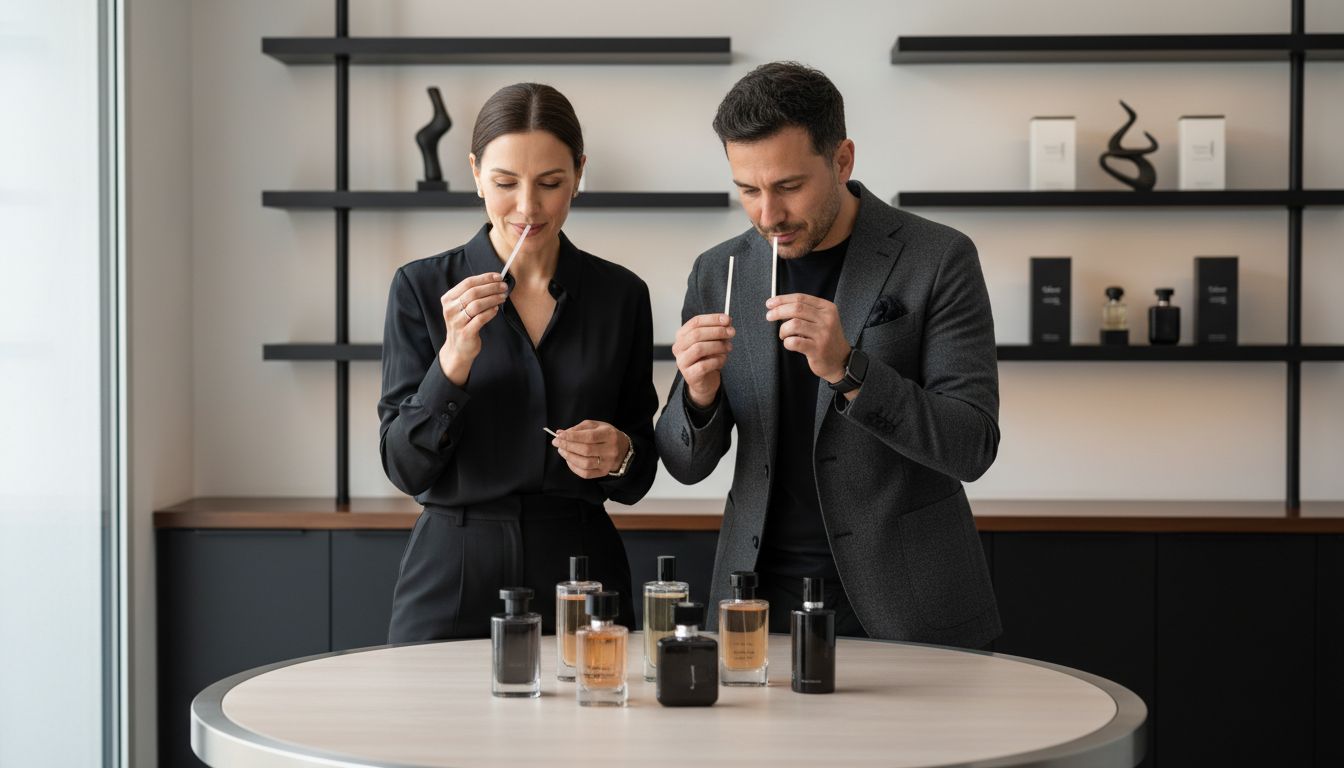 parfüm testen anwendung