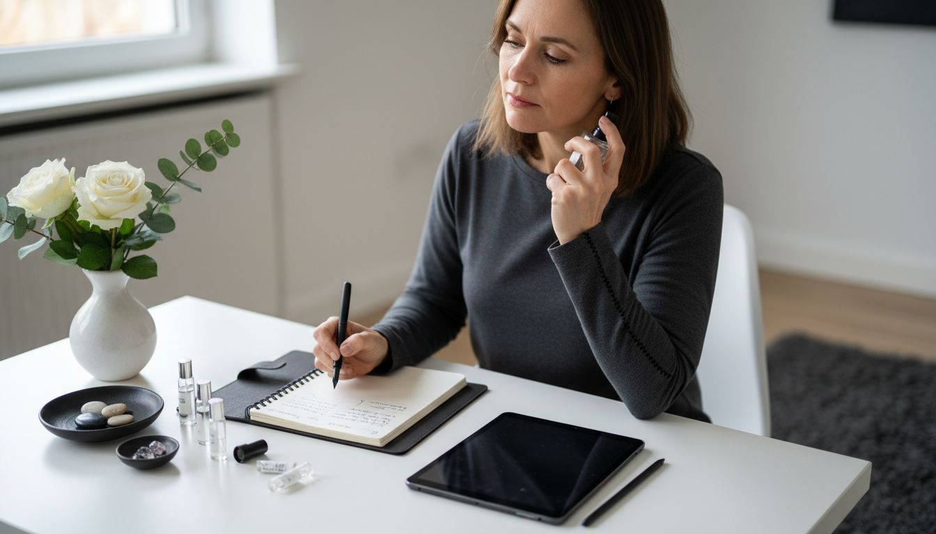 Parfümproben Frau Analyse