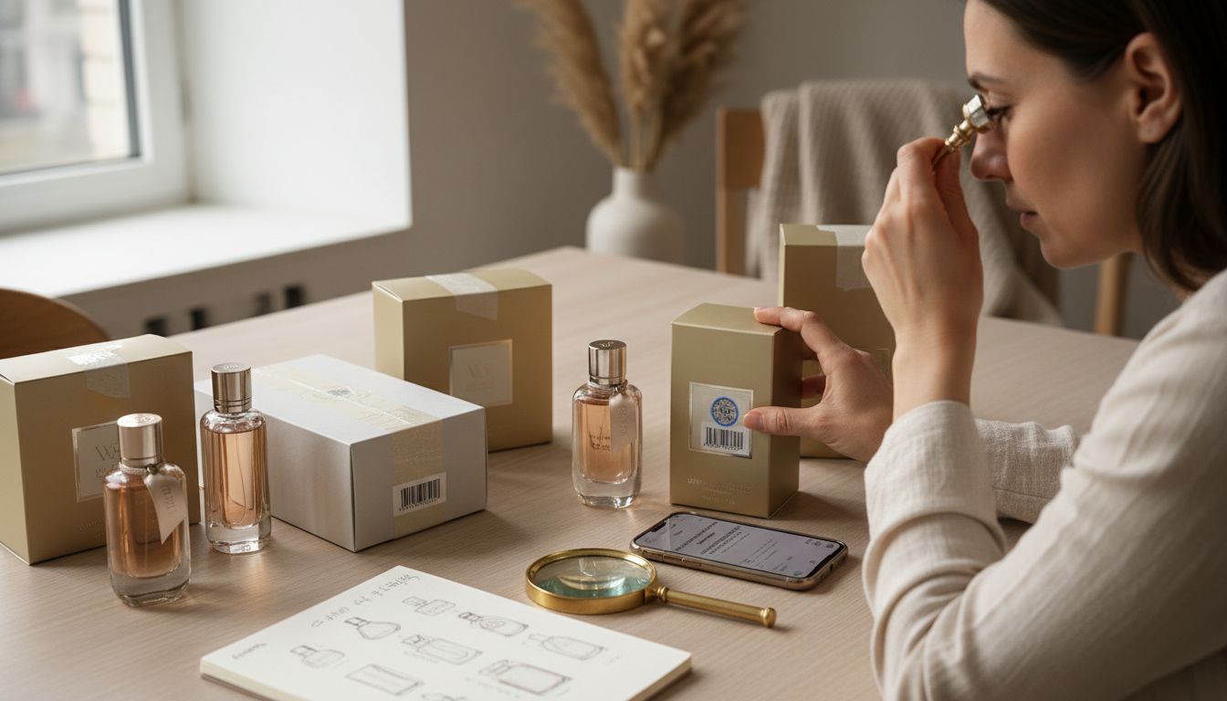 parfum levering controle