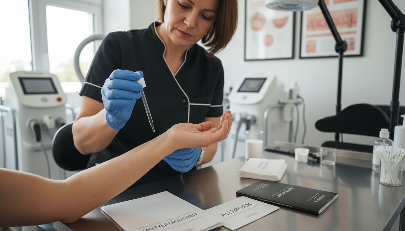 Hauttest Parfüm Kosmetikstudio