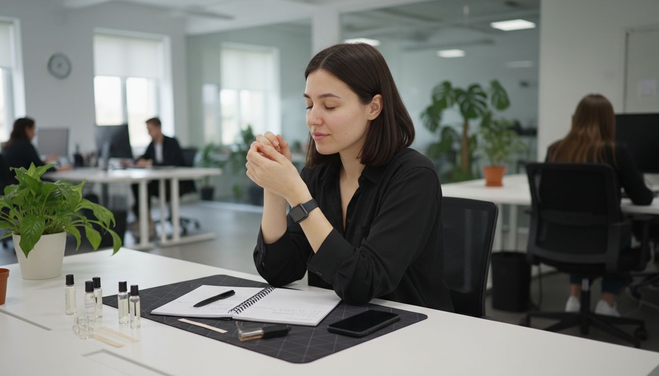parfümtest im büro