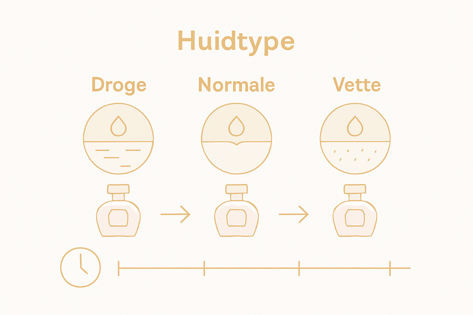 Infographic: hoe een geur verandert op verschillende huidtypen