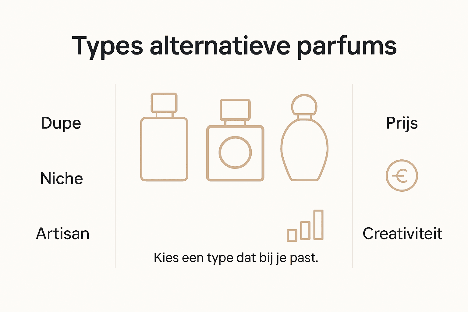 In één oogopslag: de verschillende soorten parfum op een rij