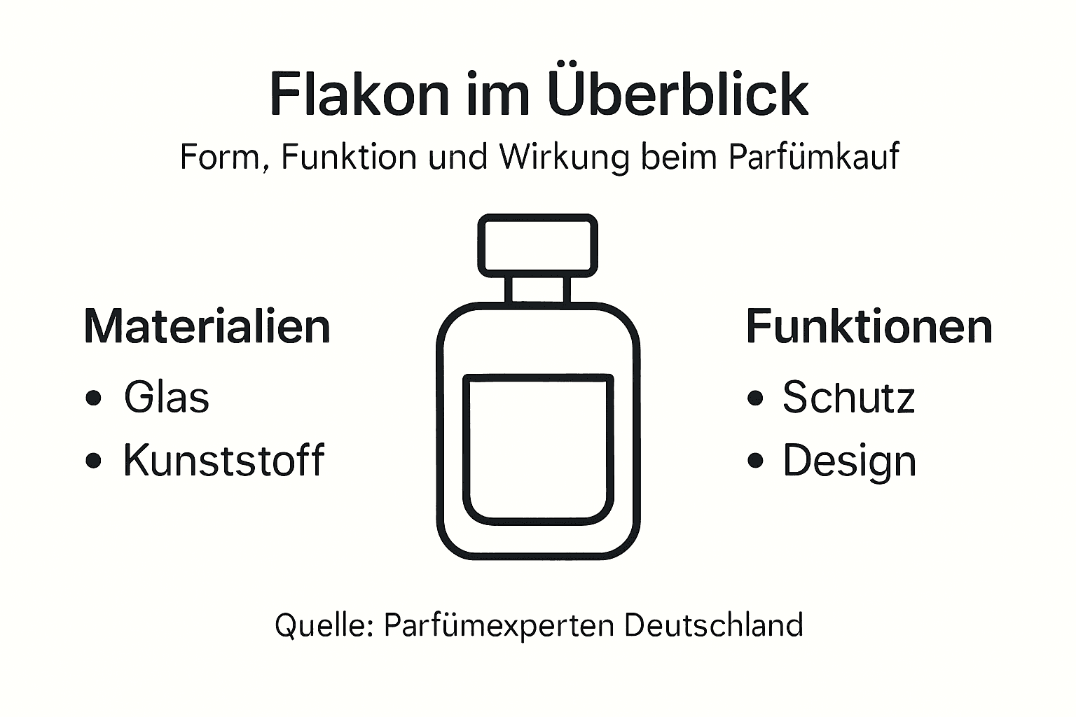 Infografik: Warum der Flakon beim Parfümkauf eine entscheidende Rolle spielt