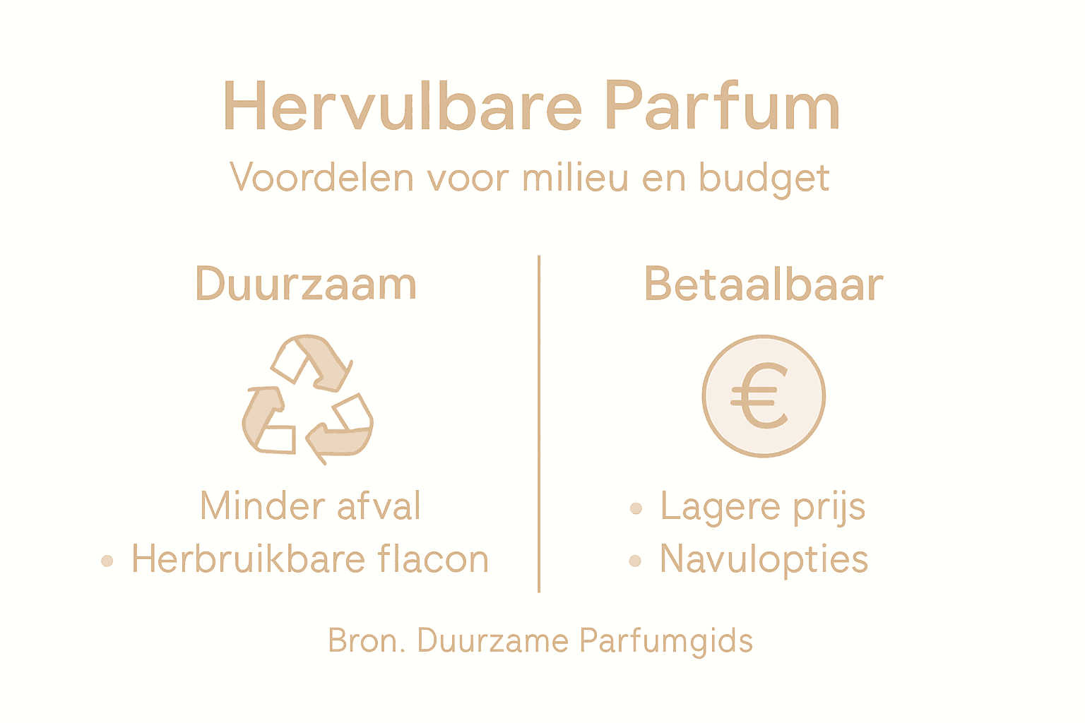 Overzicht: de pluspunten van een navulbare parfumfles