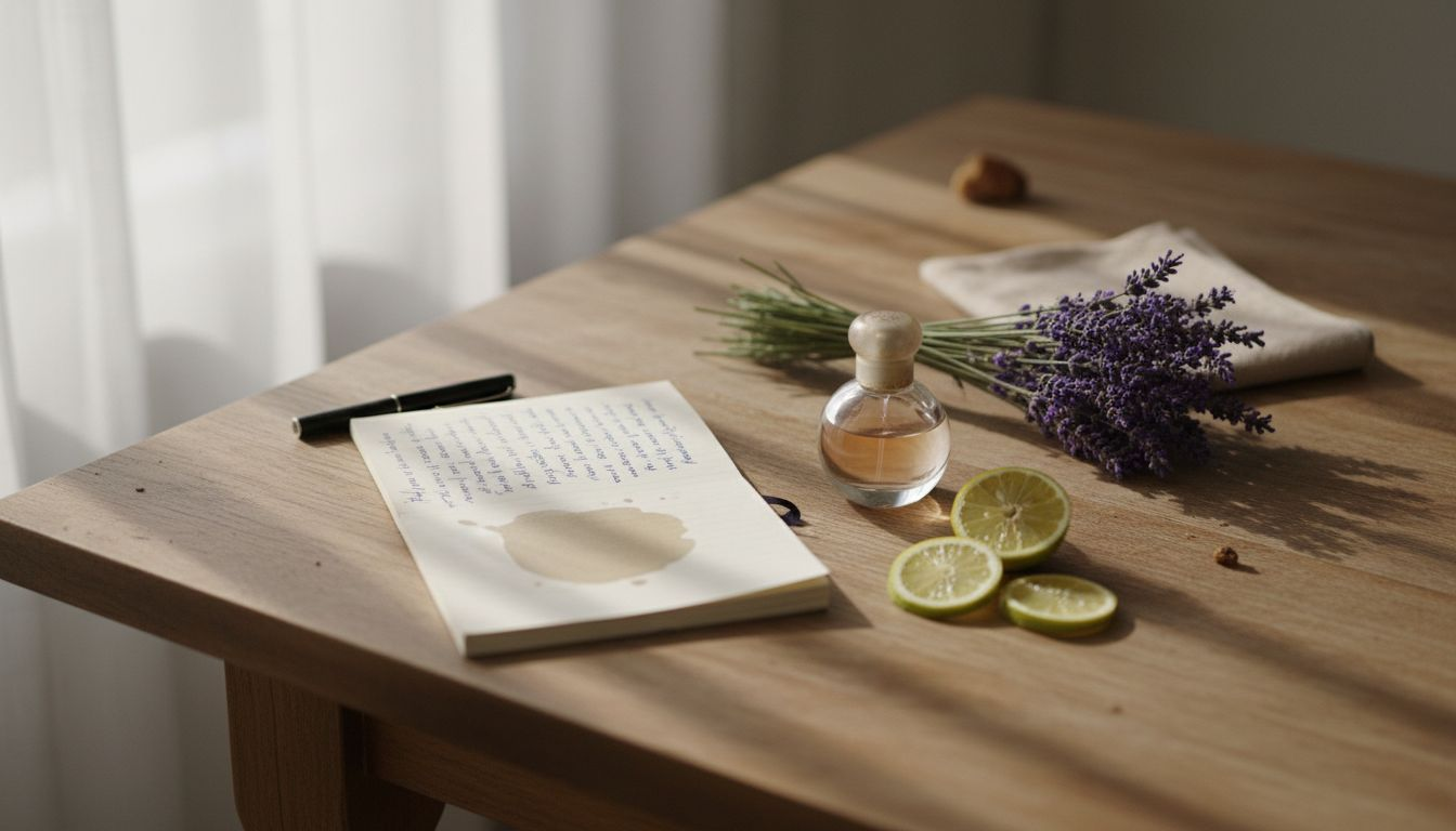 Tafel vol met natuurlijke geuren en pure ingrediënten