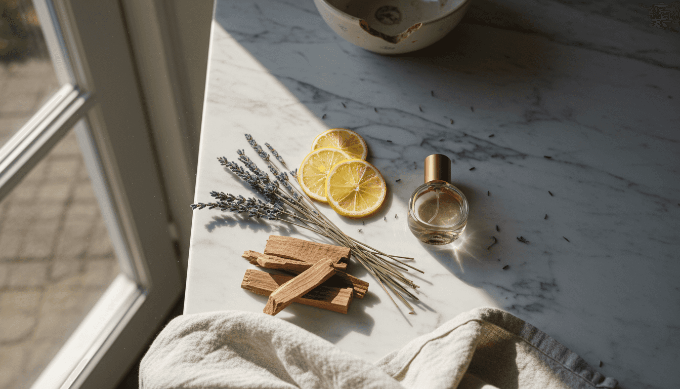 Een close-up van pure, plantaardige geuringrediënten