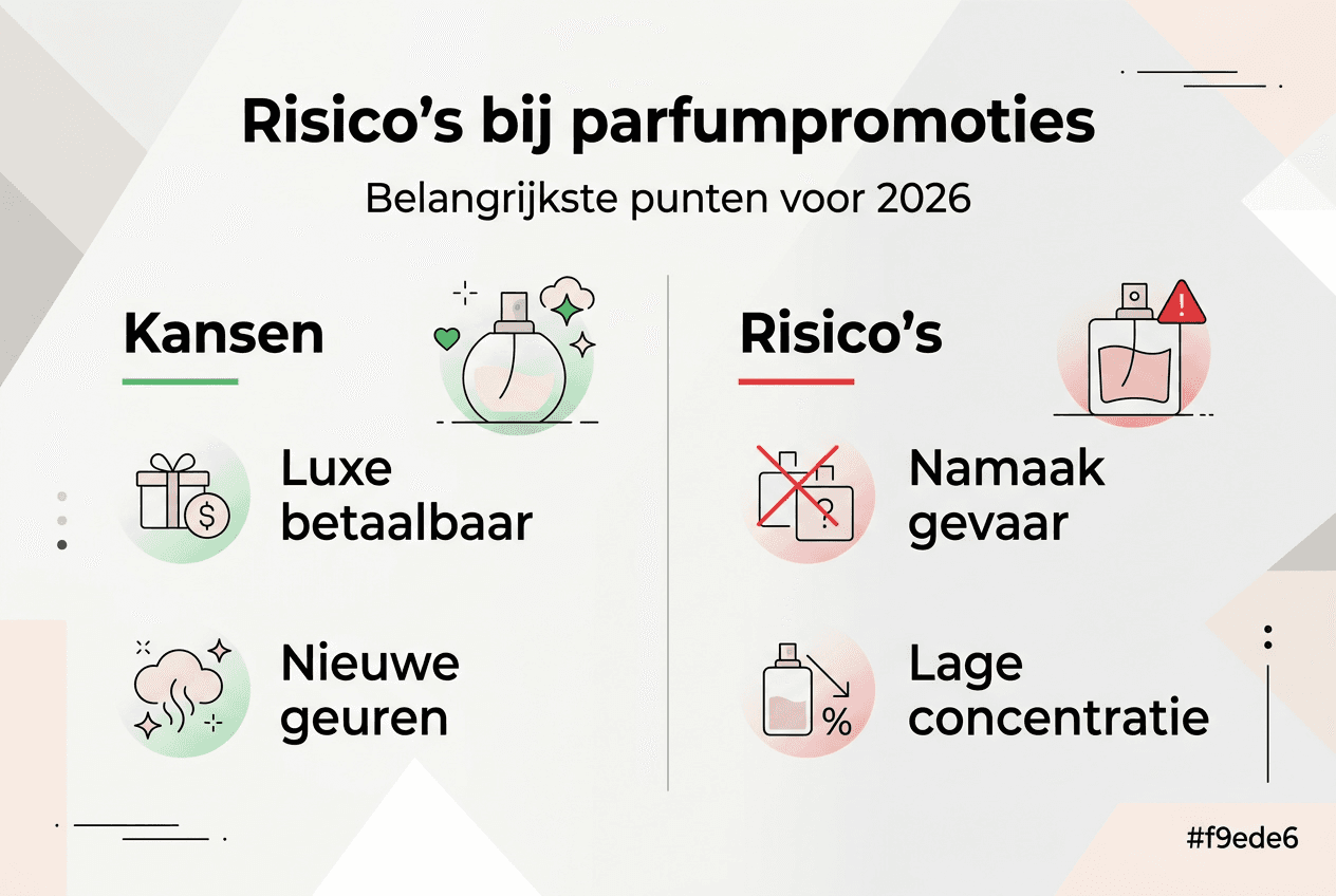 Infographic: de valkuilen én mogelijkheden van parfumpromoties