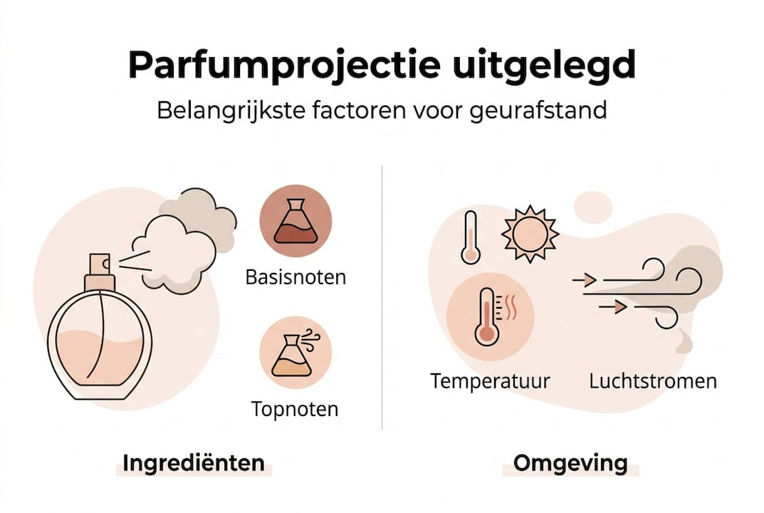 Overzicht: welke factoren bepalen de geurverspreiding van parfum?