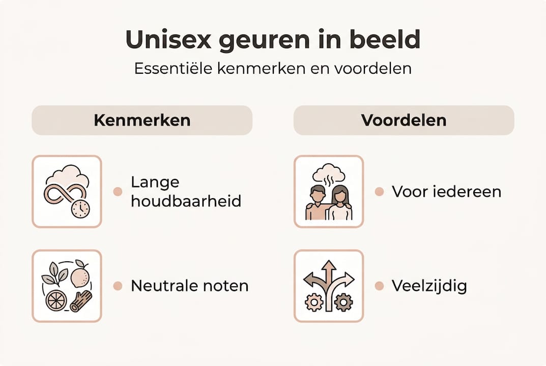Infographic: Wat maakt unisex geuren bijzonder en waarom zou je daarvoor kiezen?