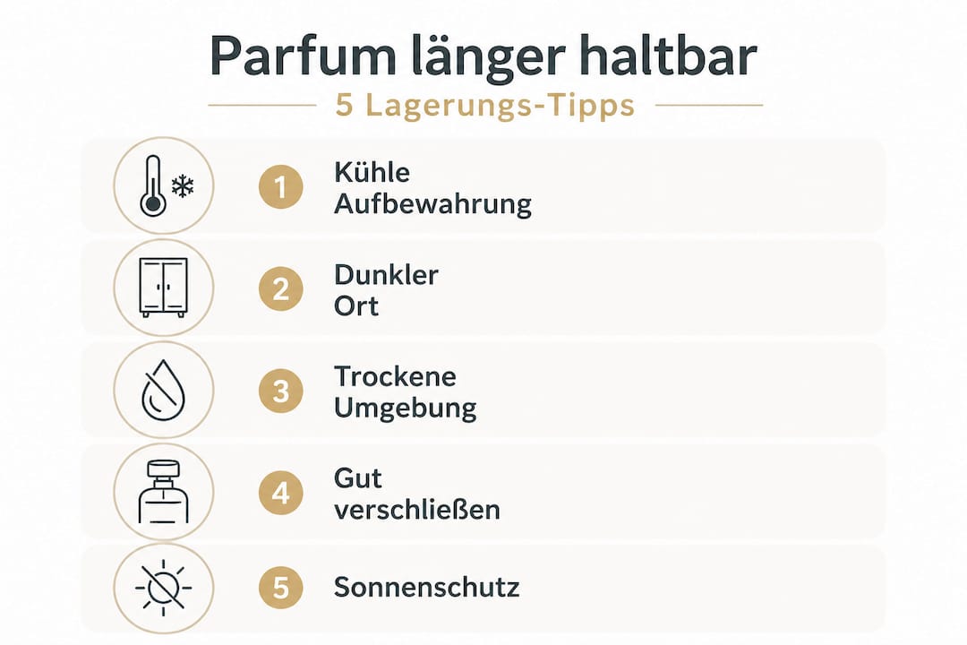 So bewahrst du dein Parfum richtig auf: 5 einfache Tipps im Überblick