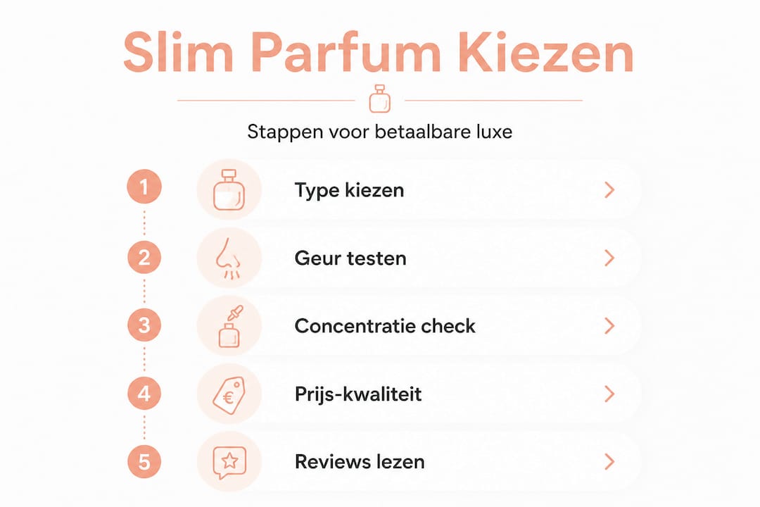 Infographic: zo kies je stap voor stap jouw perfecte parfum