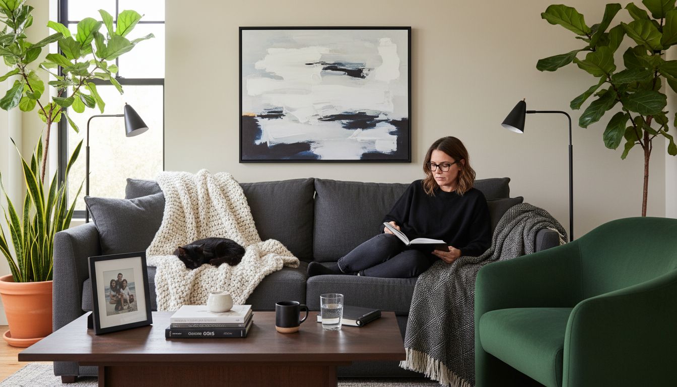 modern interior living room