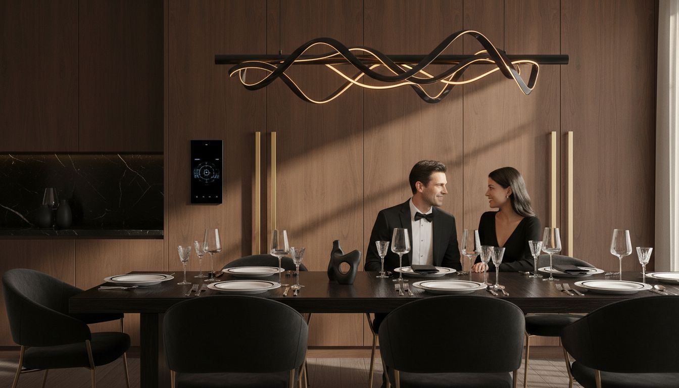 luxury dining details