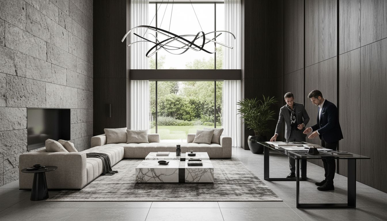 luxury interior living room