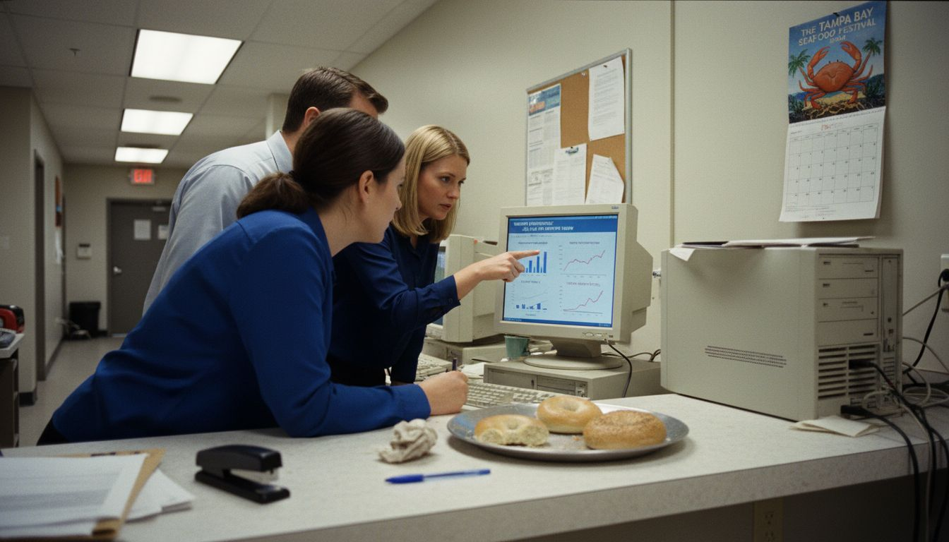 Team analyzing website speed impact on SEO