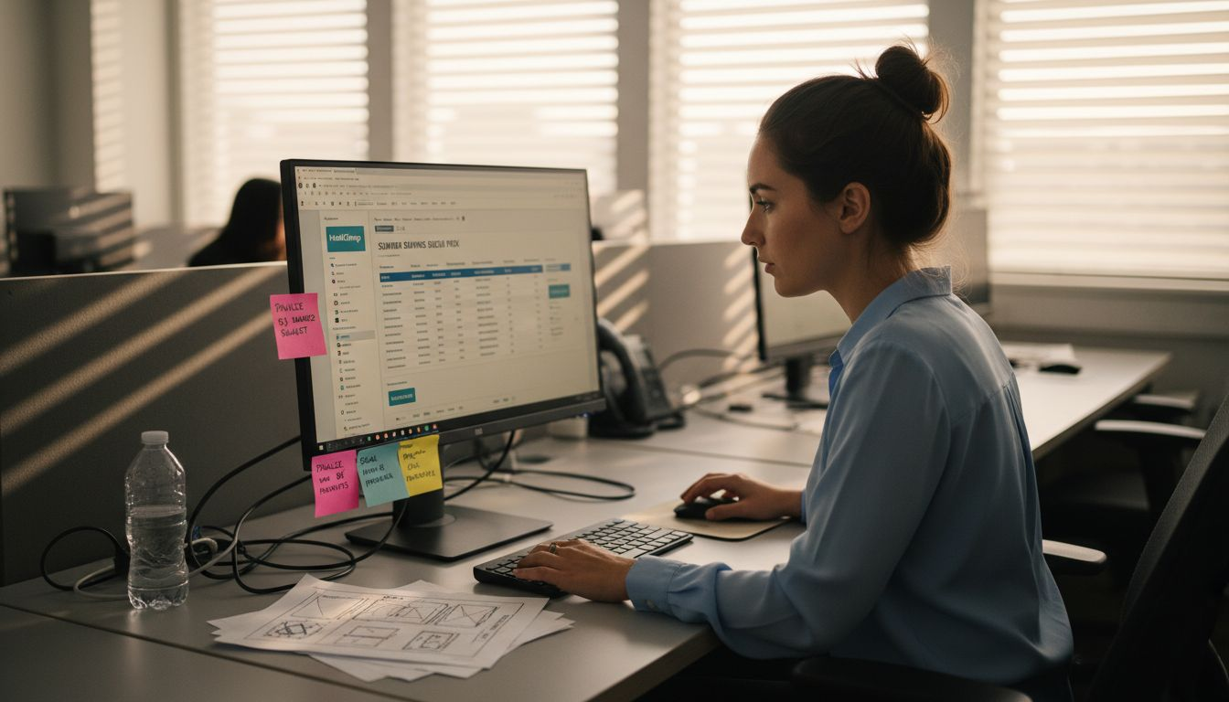 Assistant managing automated lead capture tasks