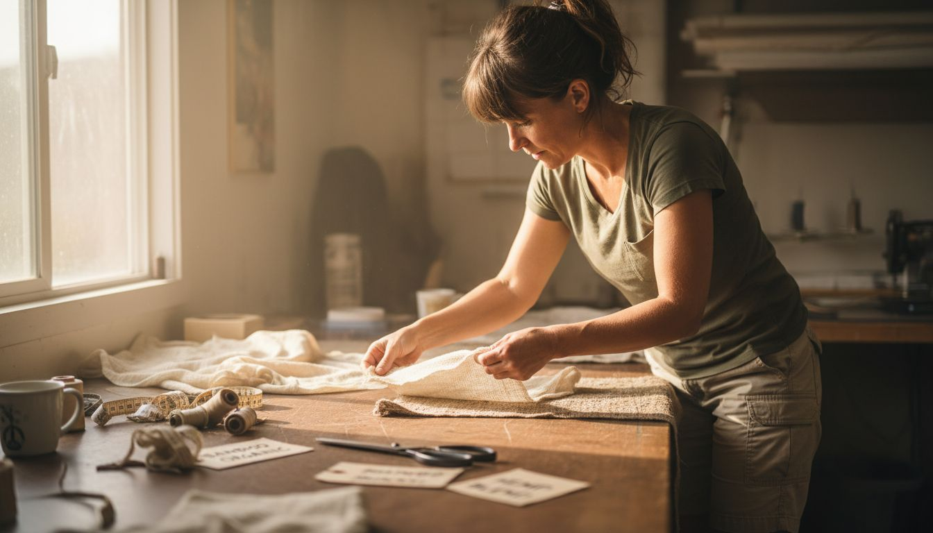 Designer examines bamboo and hemp fabrics