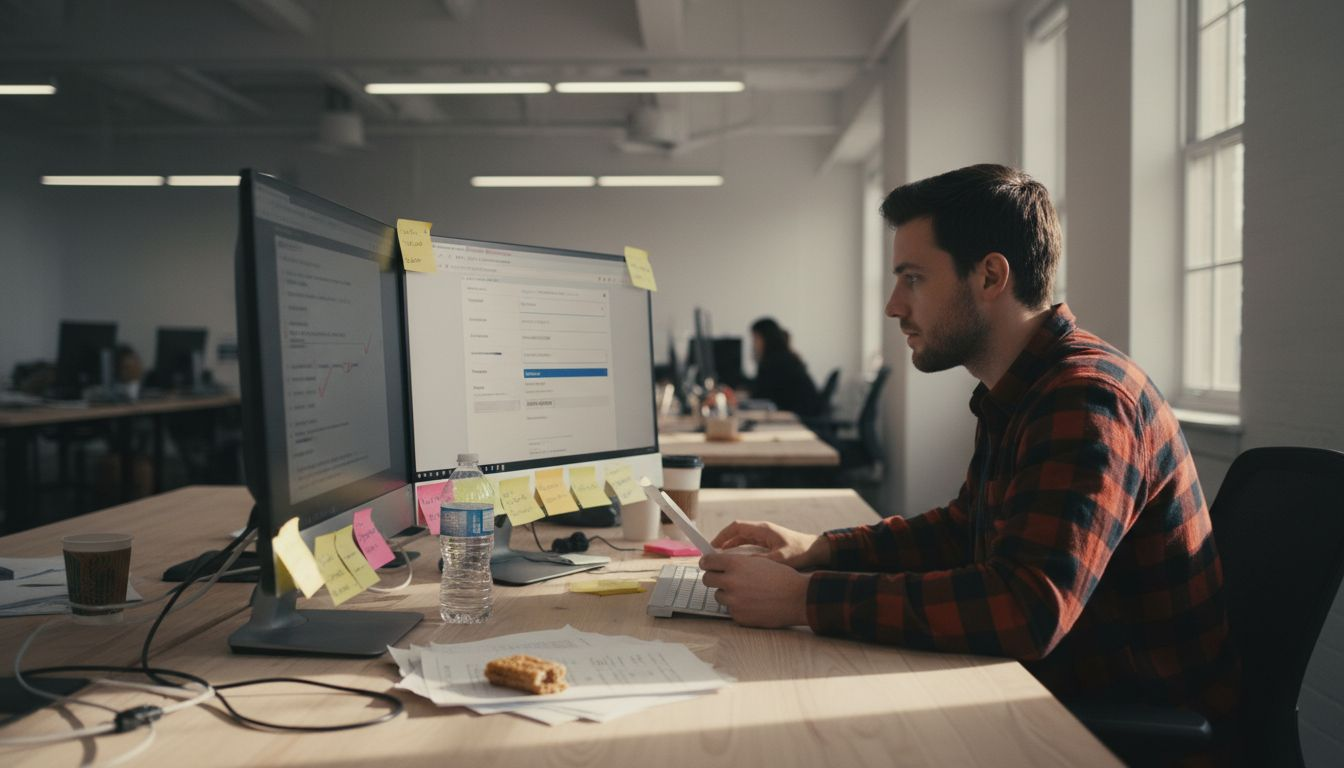 Assistant updates business contact profile data