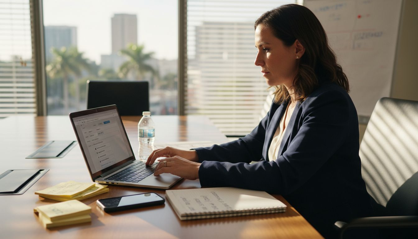 Marketing assistant editing local lead form
