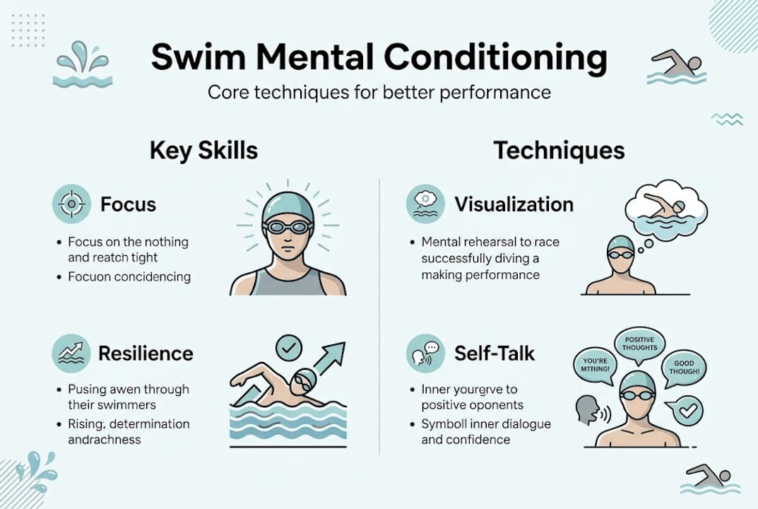 Infographic of mental conditioning key skills