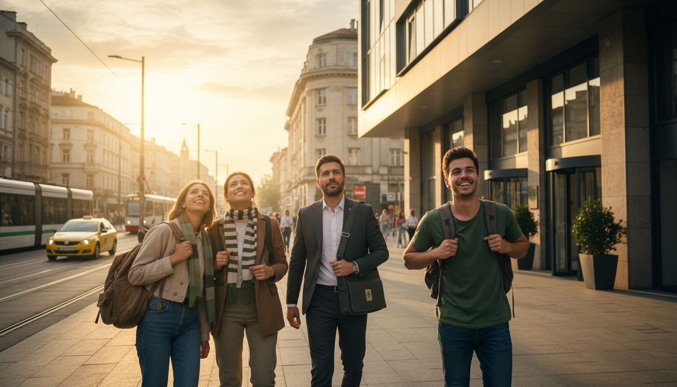 гости София пристигане