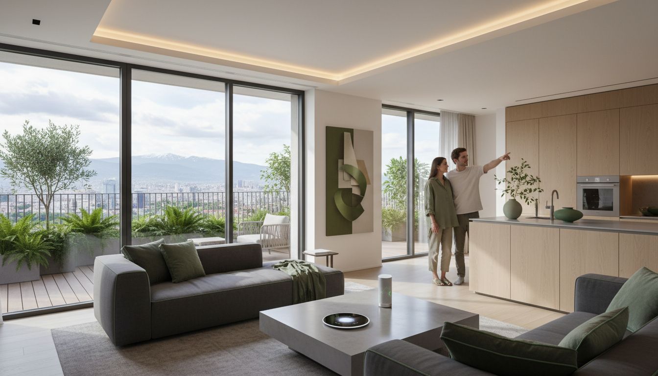 уникален модерен апартамент