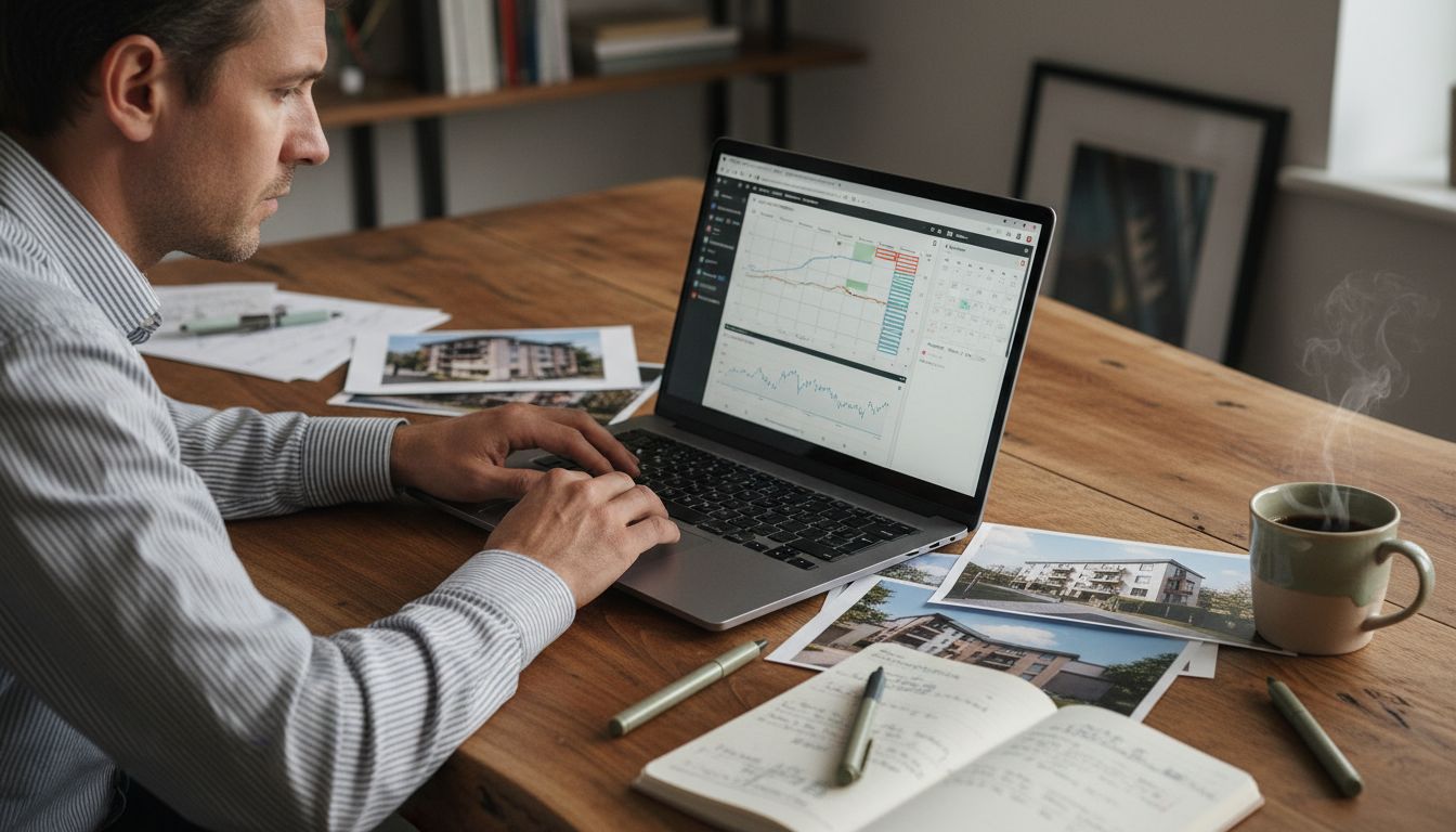 анализ данни управление имоти